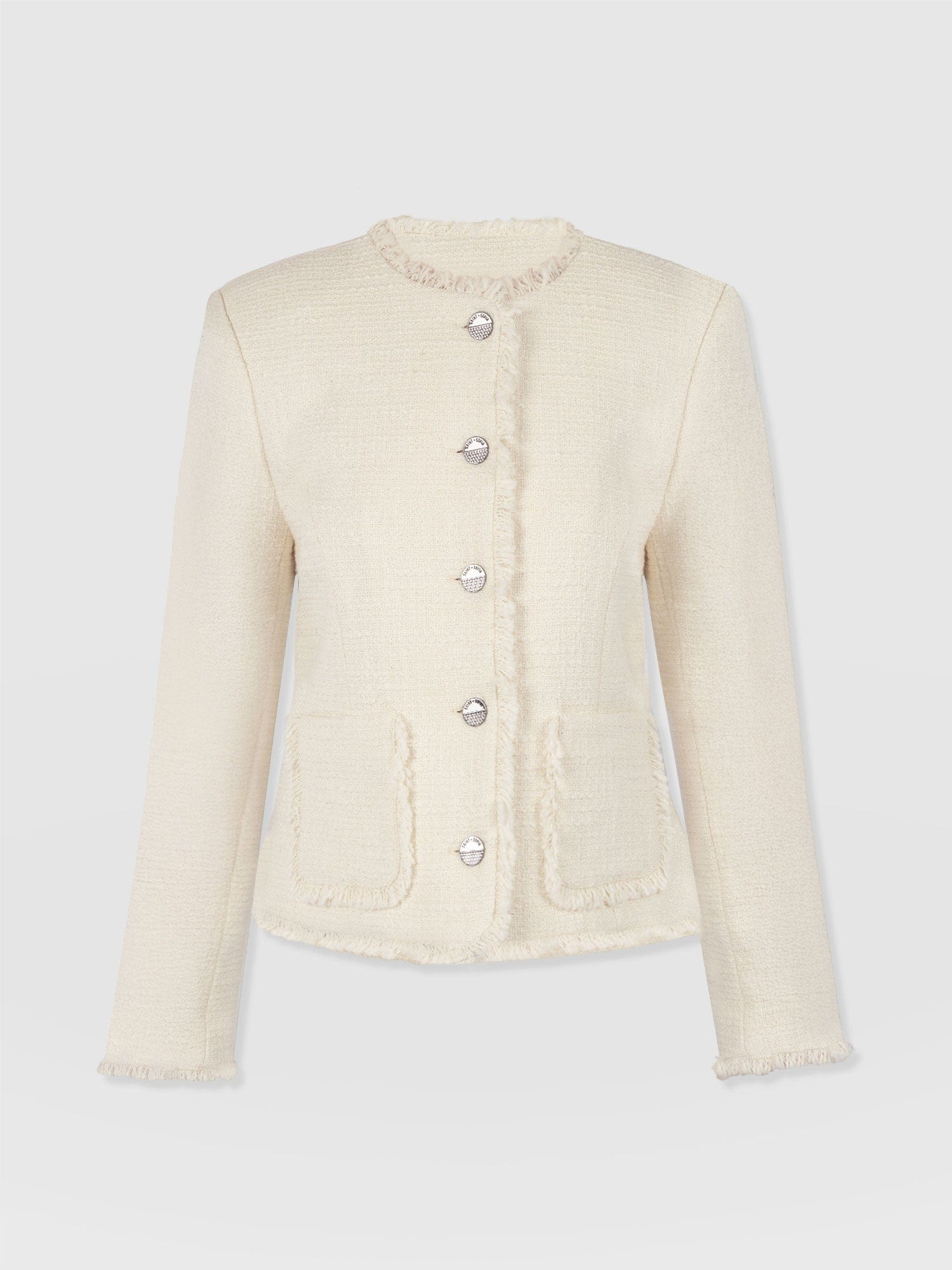 Ashby Jacket - Cream - Women's Jackets | Saint + Sofia® USA